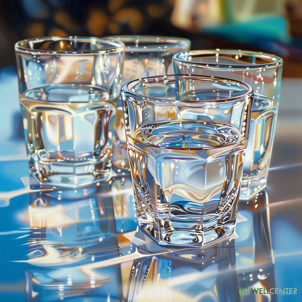 "How Many Glasses Of Water Should I Aim To Drink Per Day For Optimal Well-Being”?